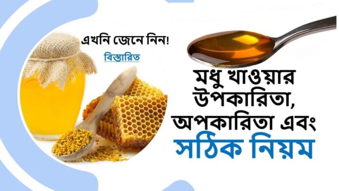 Honey : মধুর উপকারিতা,অপকারিতা -