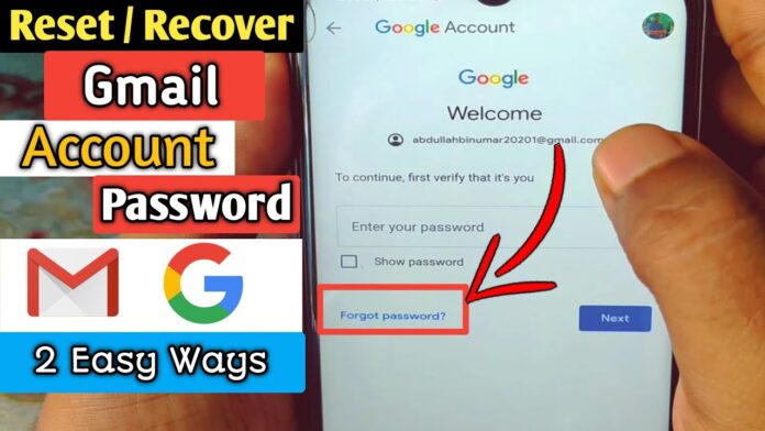 Gmail- এর পাসওয়ার্ড ভুলে গেলে? চিন্তার কারণ নেই !!