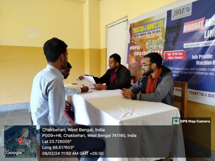 Tehatta-1 Govt ITI Recruitment Drive Paves the Way for Success