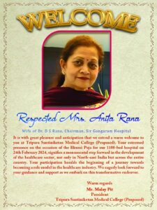  Embracing Excellence in Healthcare | A Warm Welcome to to Respected Shri Shri 1008 –Krishnananda Swami Baba Kalidas Ji Maharaj & Mr. Mohit Mathur, Director of IndiGo Airlines 