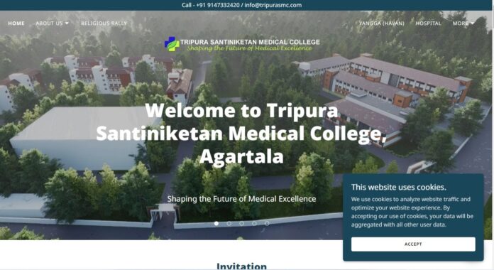 Spring Festival in Tripura Santiniketan Medical College