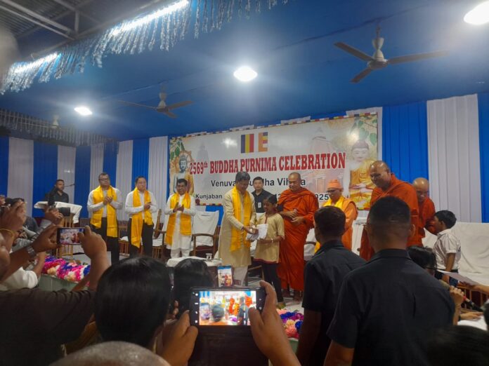 A Tapestry of Peace and Reflection | Buddha Purnima Celebrations Illuminate Benuban Vihara, Agartala