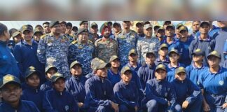 ৪১০ কিমি জলপথ অভিযান সম্পন্ন: এনসিসি ন্যাভাল ক্যাডেটদের ফরাক্কা থেকে কলকাতা যাত্রা NCC Naval Cadets Complete 410 km River Expedition from Farakka to Kolkata